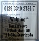 Tabliczka trawiona poler